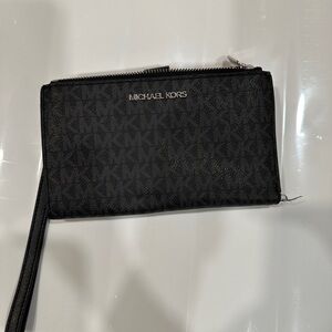 Michael Kors Black Wristlet